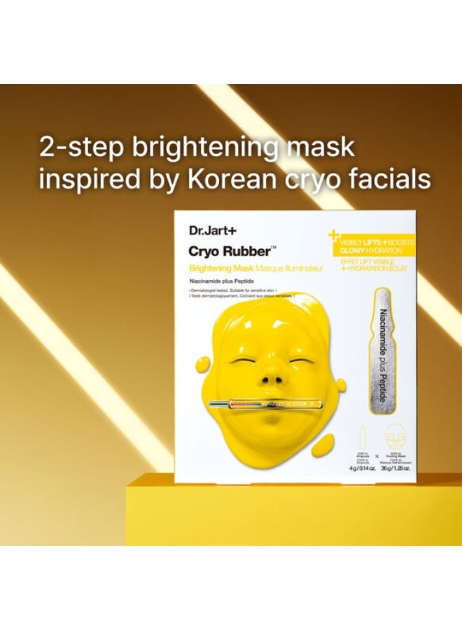 Dr.Jart+ Dr. Jart+ Cryo Rubber™ Brightening Mask with Niacinamide 1pack - Image 3